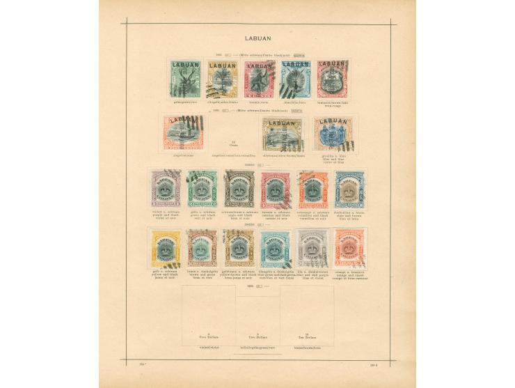 1885/1903, collection on five album pages, used and unused, Jubilee issue 1896, many CTO as ususal, postage due, mainly fine.