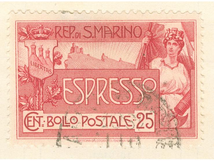 1877/1950, collection on 18 album pages, unused and used, including Mi.100-104, 125-30, 140, P60, mainly fine.