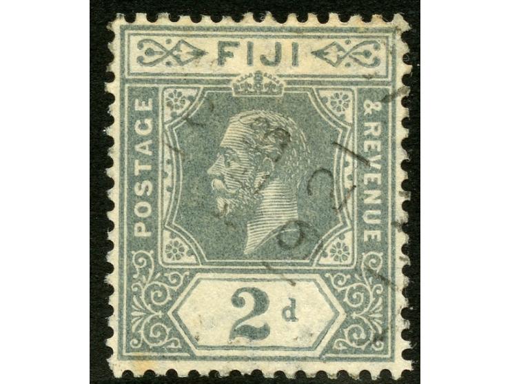 1912/23, George V, 2 d. greyish-slate, variety ‘watermark inverted’, cancelled 1921, good perforation, fine. Certificate APS 
