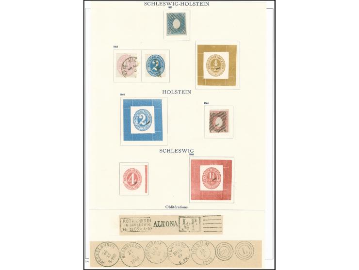 1928, 8 Fälschungen und dazu Stempelimitationen auf beschnittenem Papierbogen aus einem der 475 von der Union philatelique de