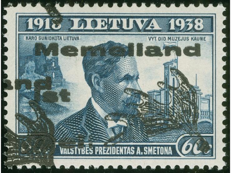 1939, 60 C. schwarzgraublau, doppelter, gleichstarker Aufdruck in Type I, postfrisch, tadellos, unsigniert, Fotobefund Huylma