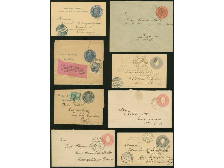1900/1910, Liberty 15 different postal stationery cards/envelopes and wrapper including picture and commercial imprints, 6 ce