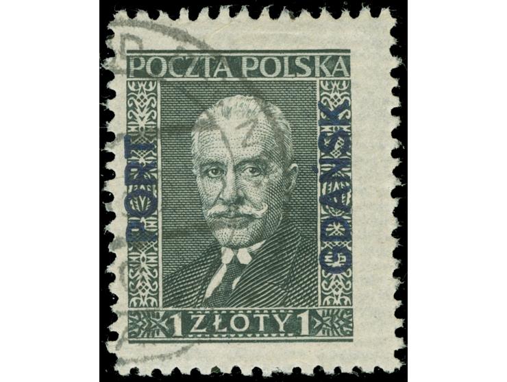 1933, Freimarke 1 Zl., gestempelt, tadellos, sign. Gruber BPP