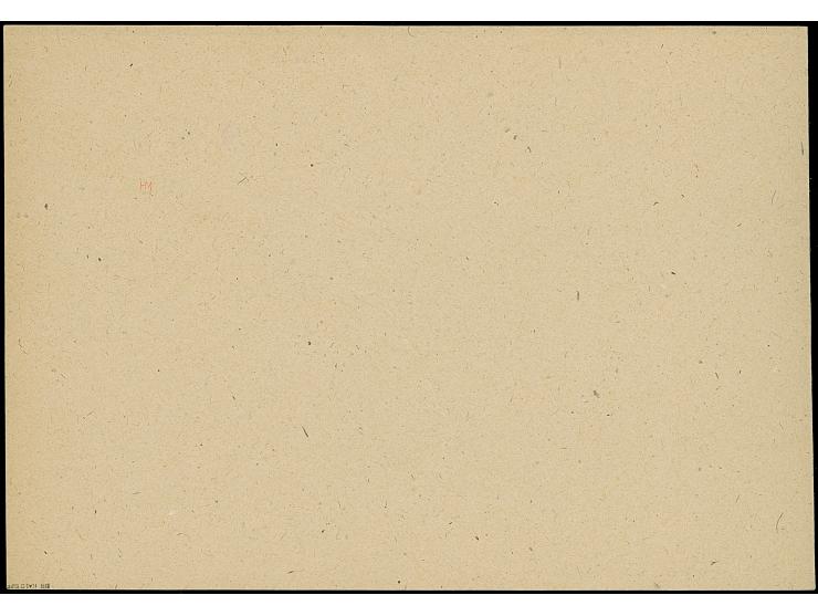 “20/Merseburg Land” (Arge 20/103e) auf Karte Arbeiter 12 Pfg., ungebraucht und tadellos, sign. Dr. Modry BPP
