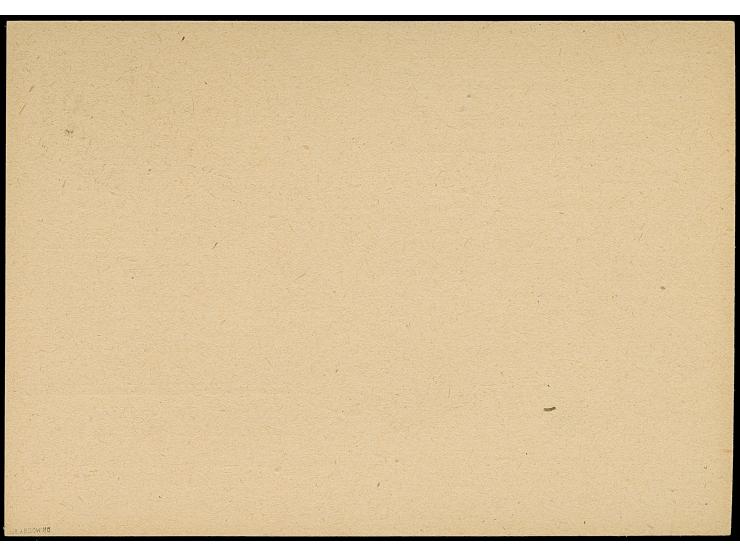 “20/(Volkstedt) Eisleben a” (Arge 20/161) auf Karte Arbeiter 12 Pfg., ungebraucht und tadellos, sign. Hall Flä. und Dr. Modry