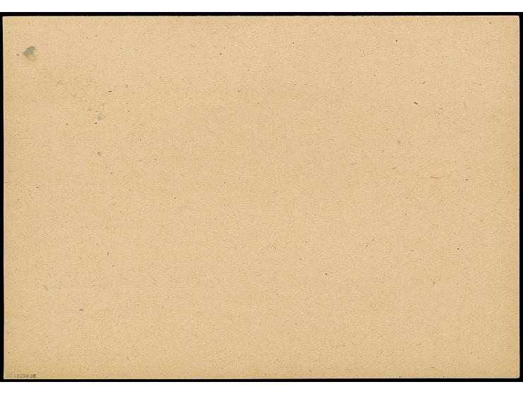 “20/Wippra a” (Arge 20/172a) auf Karte Arbeiter 12 Pfg., ungebraucht und tadellos, sign. Hall Flä. sowie Dr. Modry BPP