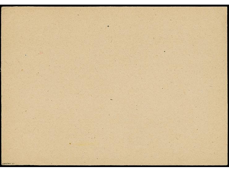 “20/Schkeuditz” (Arge 20/140a) auf Karte Arbeiter 10 Pfg., ungebraucht, kleine Bleistiftbeschriftung und oben rechts leicht b