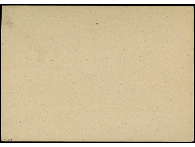 “3/Berlin-Grünau 1 c” (Arge 3/35c), doppelt auf Karte Arbeiter 12 Pfg., ungebraucht und einwandfrei; eine seltene Abart, sign