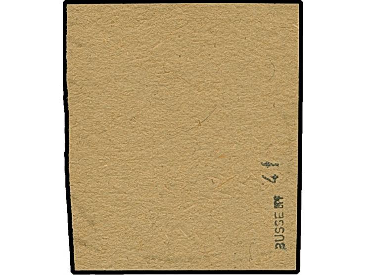 “3/Berlin 7” (Arge 3/4f) auf Arbeiter 25 Pfg., sauber gestempelt auf Briefstück, einwandfrei, ein seltener Aufdruck, sign. Bu