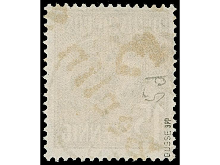“3/Berlin 8” (Arge 3/5d) auf Arbeiter 15 Pfg., sauber gestempelt und einwandfrei, ein seltener Aufdruck, sign. Busse BPP