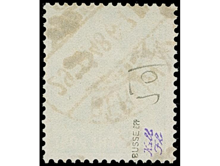 “3/Berlin 8” (Arge 3/5d) auf Arbeiter 84 Pfg., sauber gestempelt und einwandfrei, ein seltener Aufdruck, sign. Busse BPP
