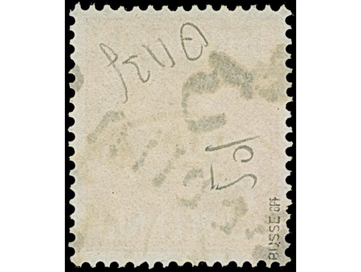 “3/Berlin 8” (Arge 3/5d) auf Arbeiter 25 Pfg., sauber gestempelt und einwandfrei, ein seltener Aufdruck, sign. Busse BPP