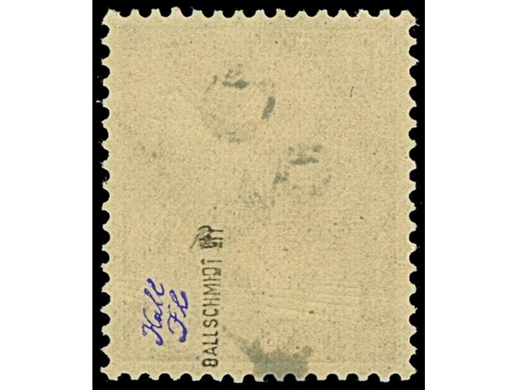 “2°/Quedlinburg” auf Arbeiter 40 Pfg., postfrisch und einwandfrei, sign. Ballschmidt BPP