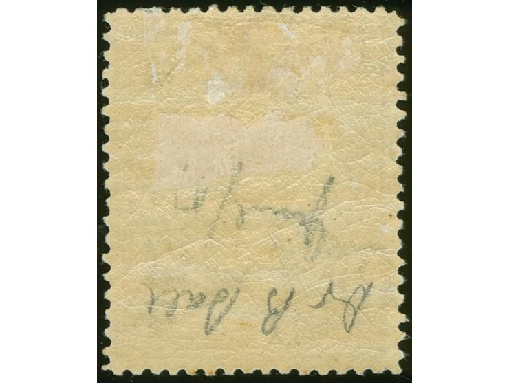 1884-96, 3 s. drab, wmk. V over Crown, perf. 12½, unused large part og, fresh colour and fine. SG £ 160
