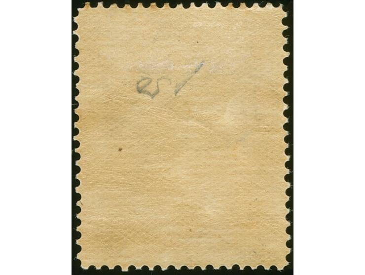 1884-96, 4 s. yellow-orange, wmk. V over Crown, perf. 12½, unused large part og, well centered and fine. SG £ 160
