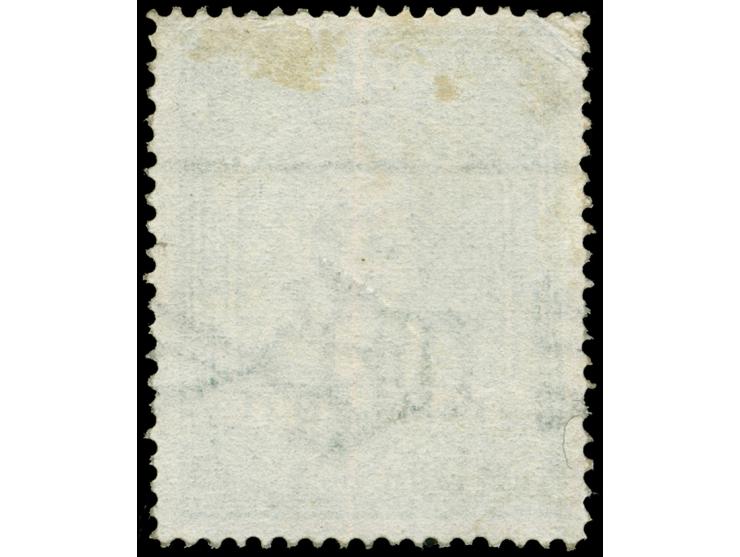 1884-96, 1 d. blue-green, wmk. V over Crown, scarce perf. 12½, unused no gum, otherwise fine. SG unpriced
