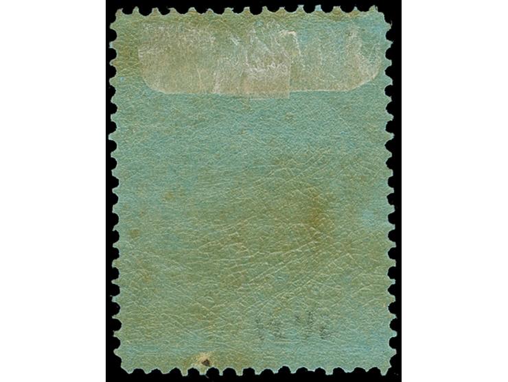 1884-96, 1 s. deep blue on blue, wmk. V over Crown, perf. 12½, unused, deep colour and fine. SG £ 325
