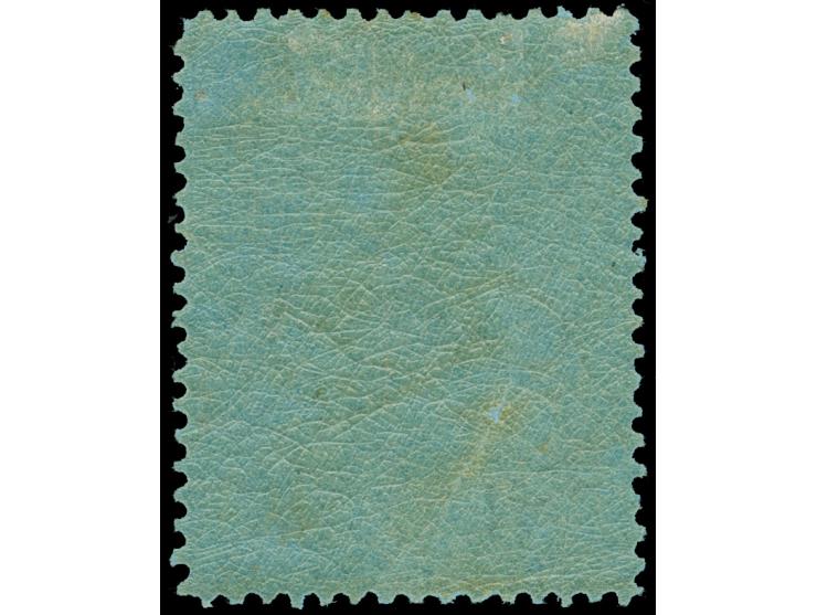 1884-96, 1 s. ultramarine on blue, glazed paper, wmk. V over Crown, perf. 12½, unused, deep colour and fine. SG £ 400
