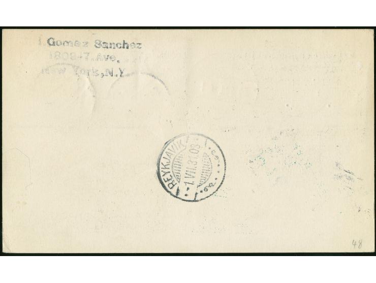 NIEDERLANDE: Islandfahrt 1931, Brief ab Rotterdam 23.5.31 via Friedrichshafen 30.6. nach Reykjavik 1.7., adressiert nach Cott