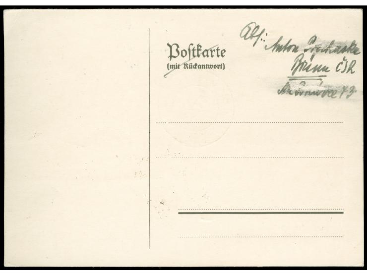 1935, 10. Südamerikafahrt, prachtvolle Bordpost-Karte vom 14.8. nach Recife 16.8
