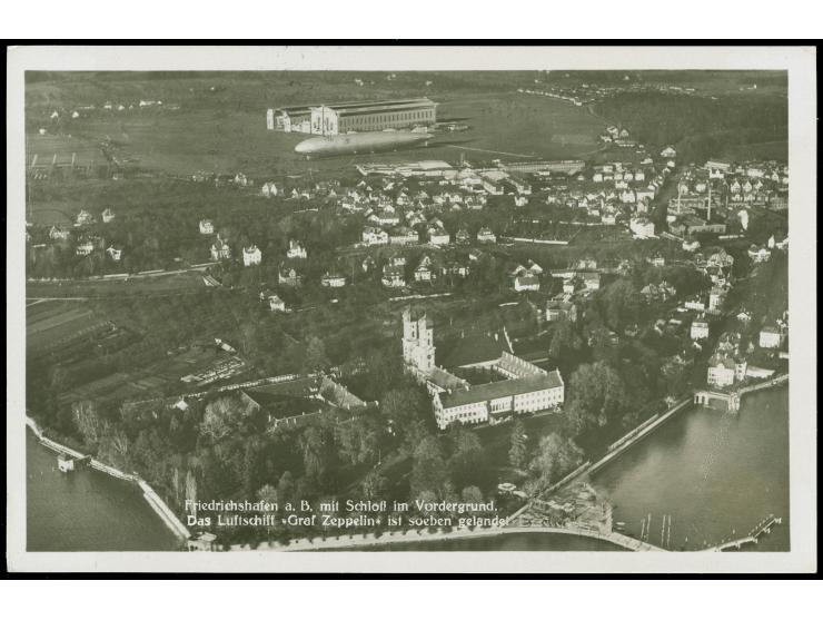 1930, Ostseefahrt Karte mit 1 RM Flugpost, Abwurf Helsinki, Bordpost 24.9., Flugstempel und Ankunft Helsinki 24.9. vs., sehr 