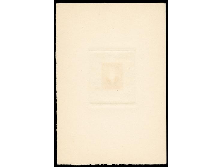 1878, Dom Pedro unissued 1000 r. two die proofs in diff. colors on thick paper, design inscribed "Empire of Brazil", very fin
