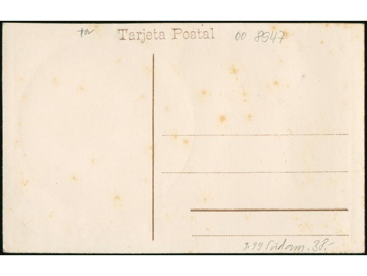1920/30, SÜDAMERIKA: Fünf farbig geprägte Ansichtskarten mit Landkarten und Fahnen, dabei Honduras, Guatemala, Brasilien, Bol
