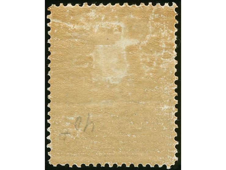 1884-96, 3 s. olive-drab, wmk. V over Crown sideways, perf. 12½ , unused, fine SG £ 140
