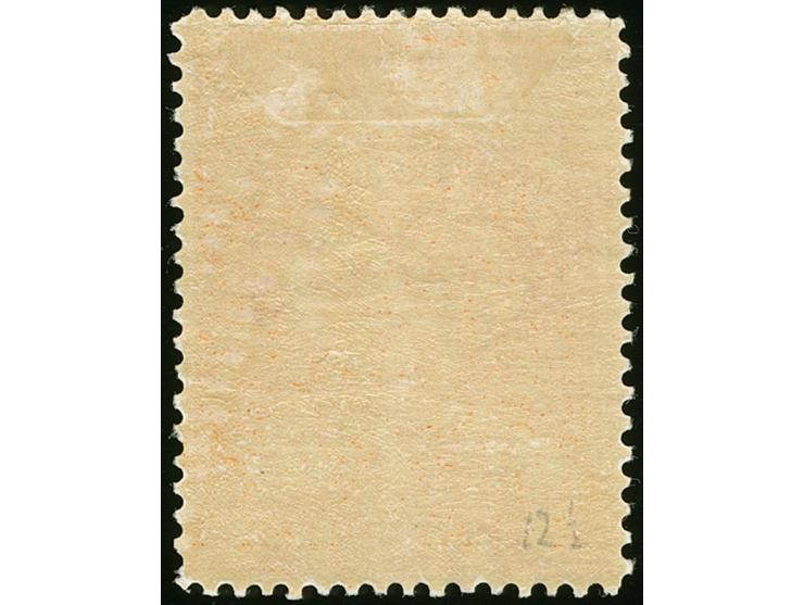 1884-96, 4 s. yellow-orange, wmk. V over Crown, perf. 12½, unused, very well centered and fine. SG £ 160
