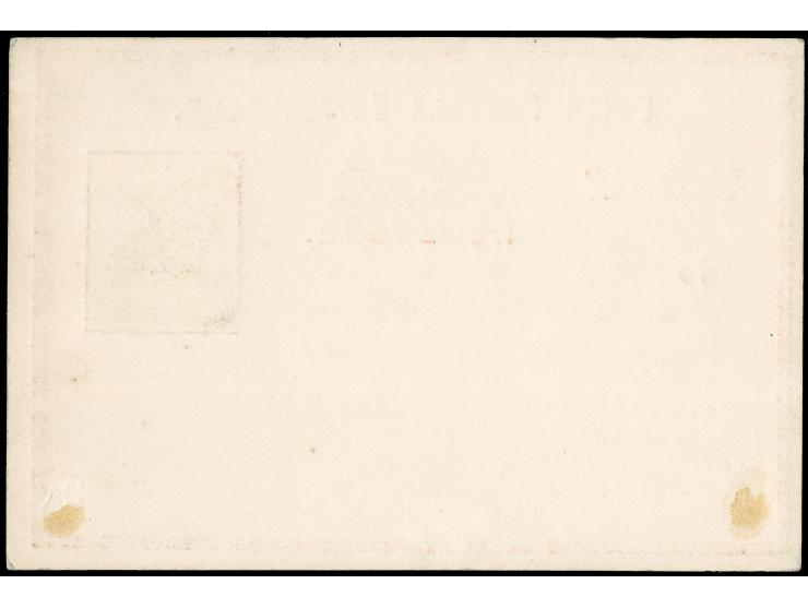 1879, Two postcards with postcard stamps 3 c. (tiny toned on top, stamp is fine) and 5 c., unused, fine
