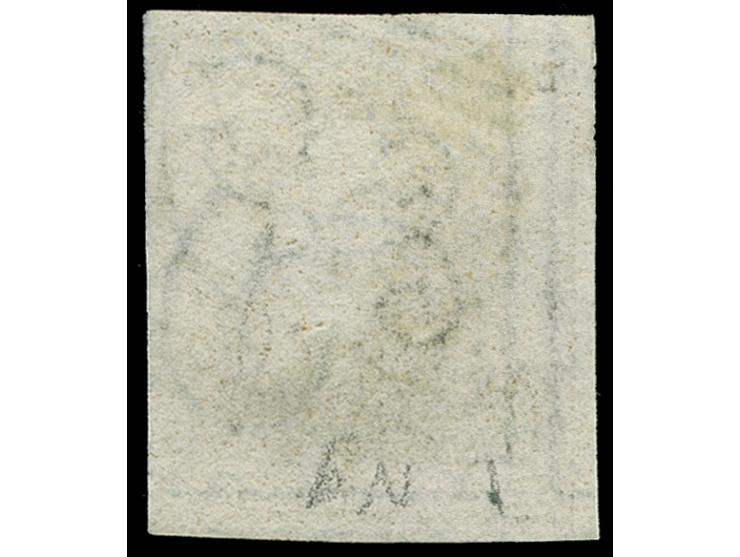 1849, 10 c. brown and 20 c. blue, large margins, 10 c. cancelled ‘23’ (Bruges), 20 c. face free cancelled, extremely choice p