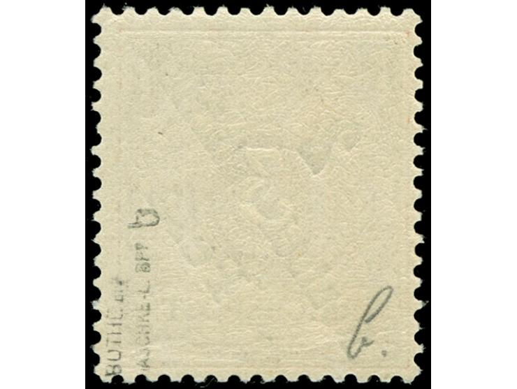 1896/99, 2 P auf 3 Pf hellockerbraun postfrisch, sign. Bothe BPP und Jäschke-Lantelme BPP