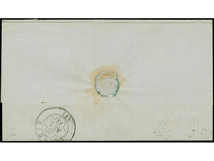 1879, GB 1 d. rose-red, plate #186, tied by Dublex "GIBRALTAR A AU.16//78-A26" to letter sheet to Madrid with arrival mark on