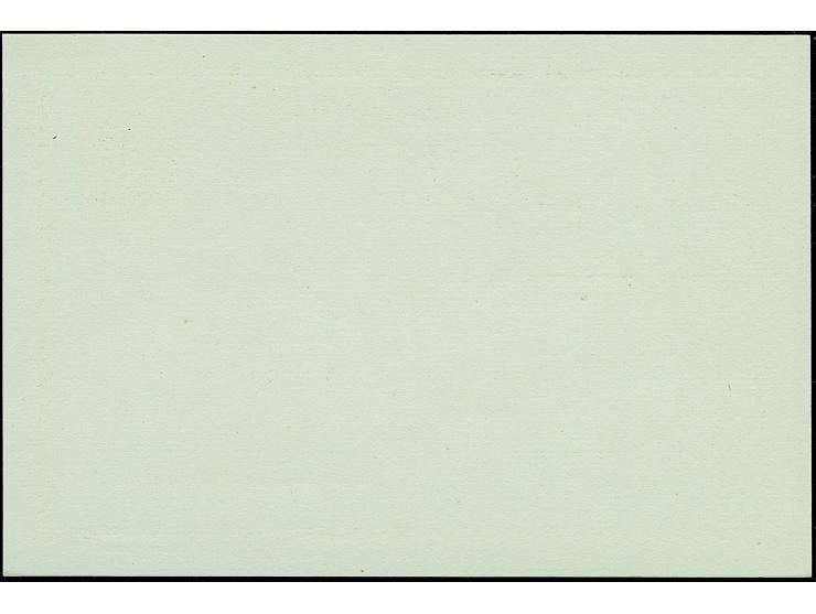 1944, Atatürk postal stationery card 3 krs. orange on greenish, ‘Türkiye Cumhuriyeti’ 79mm, unused, very fine and scarce (isf