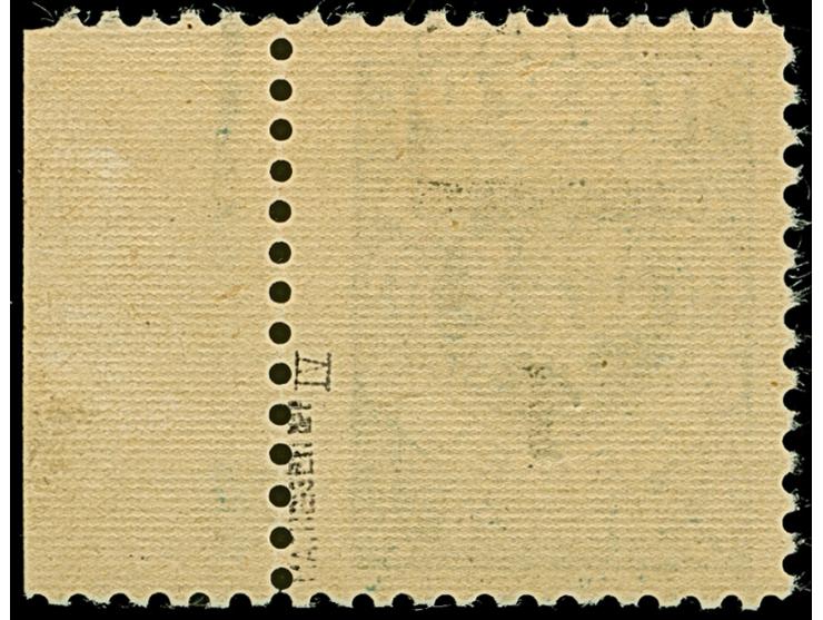 1923, 1 L. a. 1000 M., Aufdruck in Type IV u. stark verschoben, postfrisch, KB Huylmans (Mi. 550,- +)