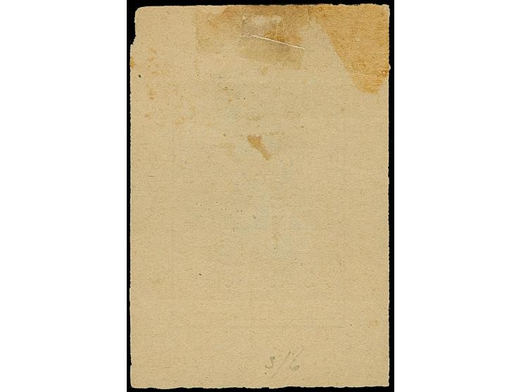 1884, ½ oz. magenta, Handstamped ‘British/Consular/Mail/Antananarivo’ in black, used, crossed out by blue crayon, few tiny th