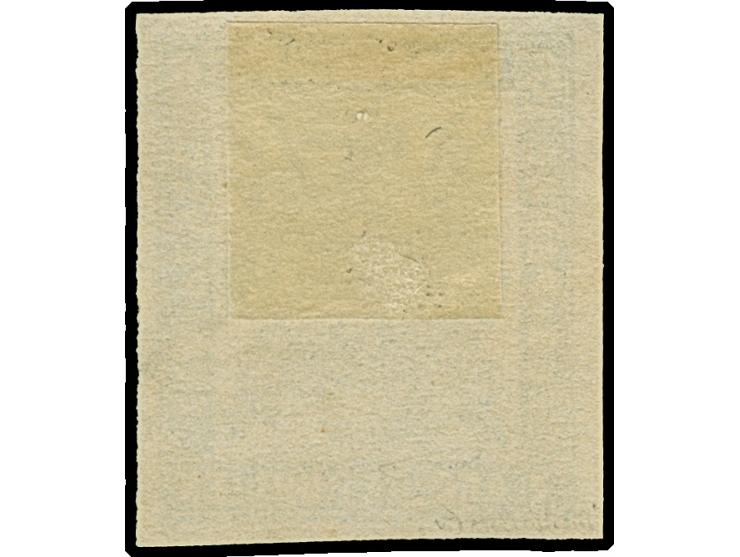 1876/77, Typographed by J.F. Celliers on behalf of the Stamp Commission, Pretoria 6 d. deep blue on coarse soft white paper, 