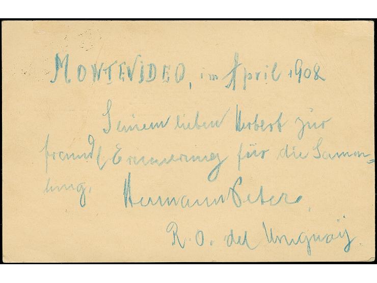 1908, 1 d. brown postal stationery card used uprated with ½ dull green, clear ADELAIDE STH 2 AUS FE/27/08 cds., addressed to 