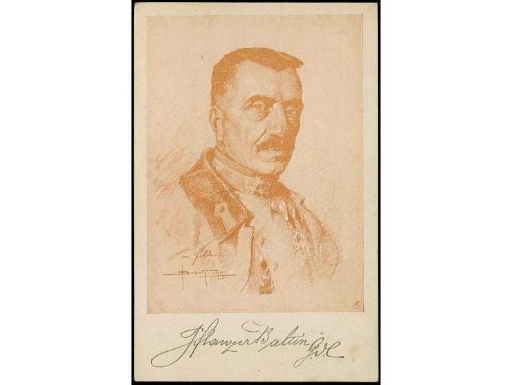 1915, "K.u.k. ETAPPENPOSTAMT 126 30.12.15" auf Feldpostkarte Baltin der 7.Armee mit Divisionsstempel 'K.ung. 5L Honved Infant