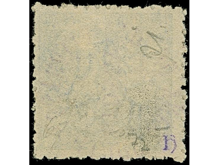 1890, Centennial Issue 20 sh. cobalt-blue, watermark ´20/-´ in circle, perf. 10x11, violet cancelled 'BANK OF SOUTH AUSTRALIA