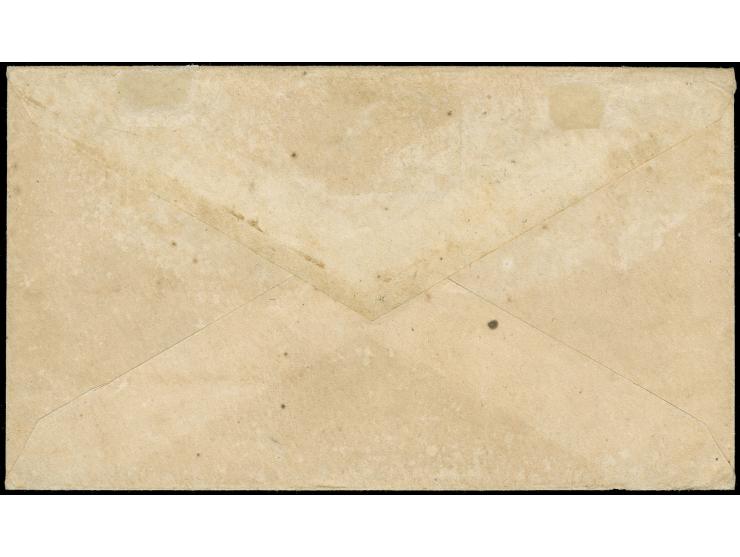 1863 ca., MADISON C.H. FLA. Mar/8 and "DUE 10" bold type alongside on stampless soldiers cover, few crease, addressed to Gain
