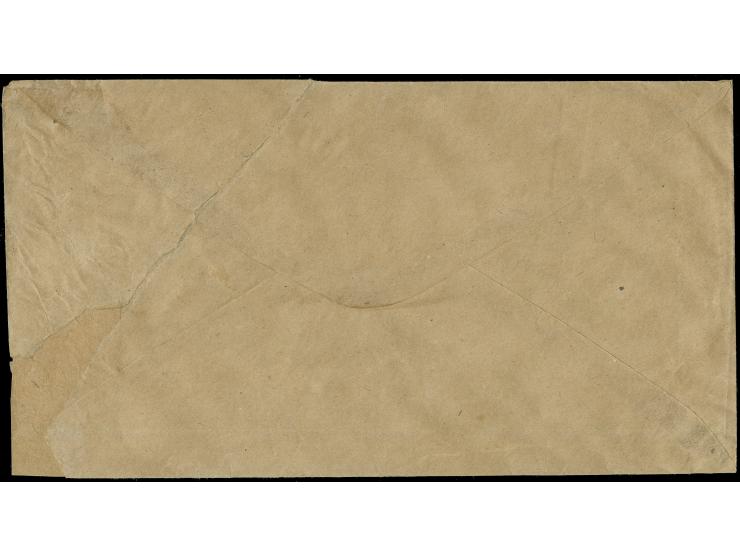 MARIANNA FL. and "PAID" bold type with ms. "30" alongside on stampless cover, rough opened at right and few crease, addressed