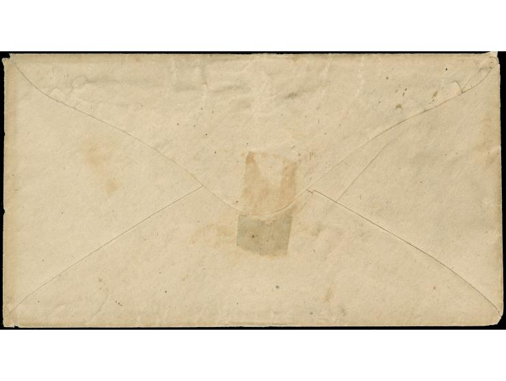 1865, handstamped ´PAID/10´, on cover from Lake City Fla. to Thomasville, Ga.; manuscript date ´Jan 29 1865´; addressed to Ms
