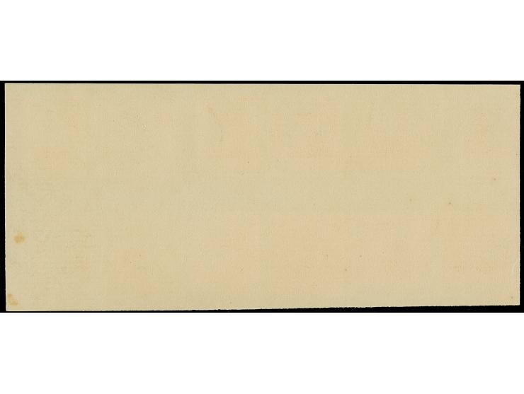 1904, 5 r. – 500 r., all with handstamp "ULTRAMAR" on piece of record sheet
