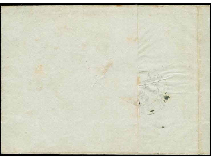 1 Ngr. auf mattgraurot, farbfrisch und breitrandig, mit leicht auf- und nebengesetztem EKr. "ROCHLITZ 14 JAN. 52" auf kleiner