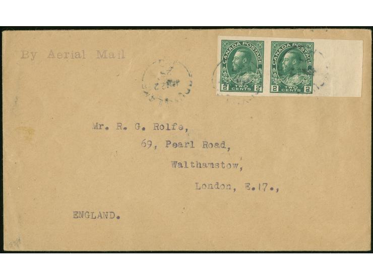 1925 (Jan 22) Laurentide Air Service, First Flight Rouyn Lake - Larder Lake, cover with Laurentide Semi-Official Airmail ‘Can