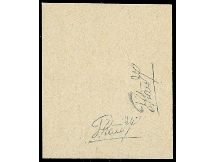 1947, Freimarken 60 Pfg., breitrandig ungezähnt, postfrisch, einwandfrei. Private Signatur und Fotoattest Geigle BPP (2020)(M