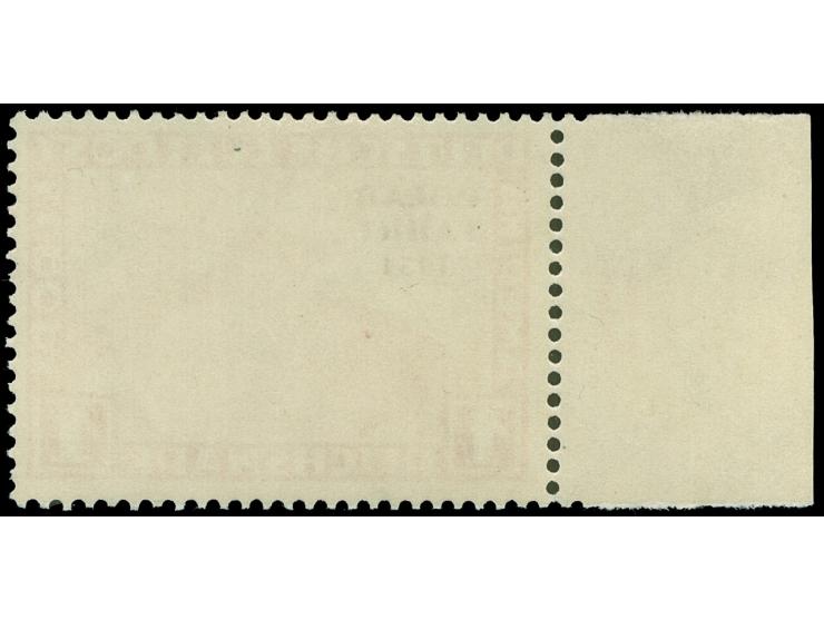 1931, Polarfahrt 1M. ohne Bindestrich, rechtes Randstück, postfrisch, Fotobefund H.-D.. Schllegel BPP &nbsp;(1996)