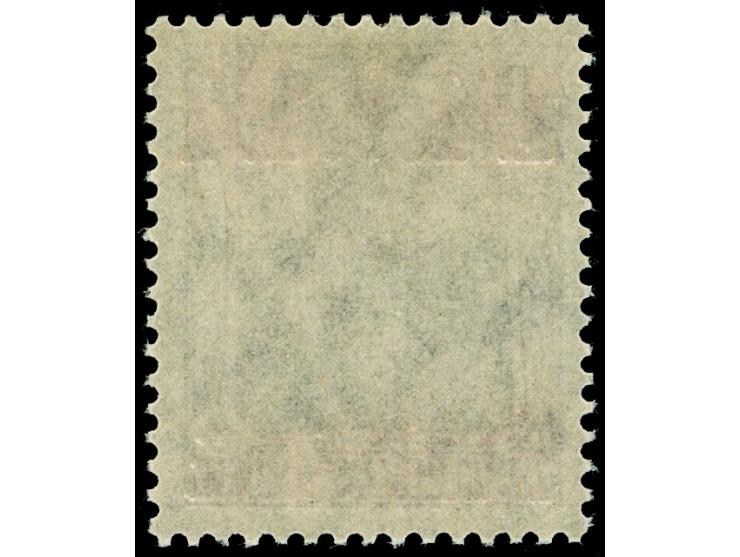 1920, Netzunterdruck hellgrüngrau, Spitzen nach oben, 1¼ M. mit doppeltem Unterdruck, postfrisch, einwandfrei. Kurzbefund Two