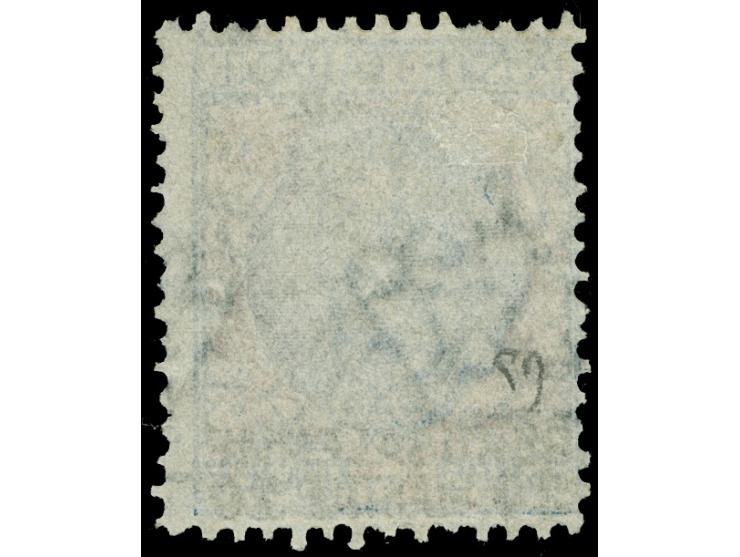 1909, GERUSALEMME 20 pia. on 5 l. rose blue, clear cancelled in good quality, signed Diena. (Sassone 1.600,- €)
